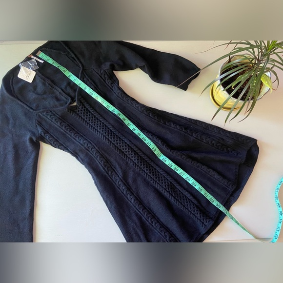 NWT FREE PEOPLE Small World Long-Sleeve Mini Dress - Picture 6 of 12